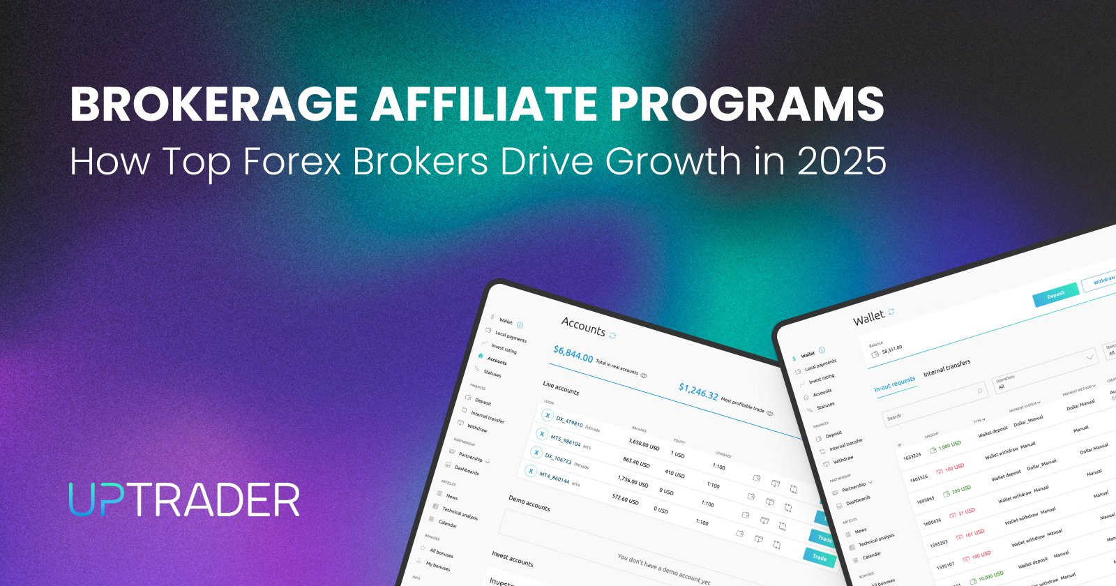 Brokerage Affiliate Programs: How Top Forex Brokers Drive Growth in 2025