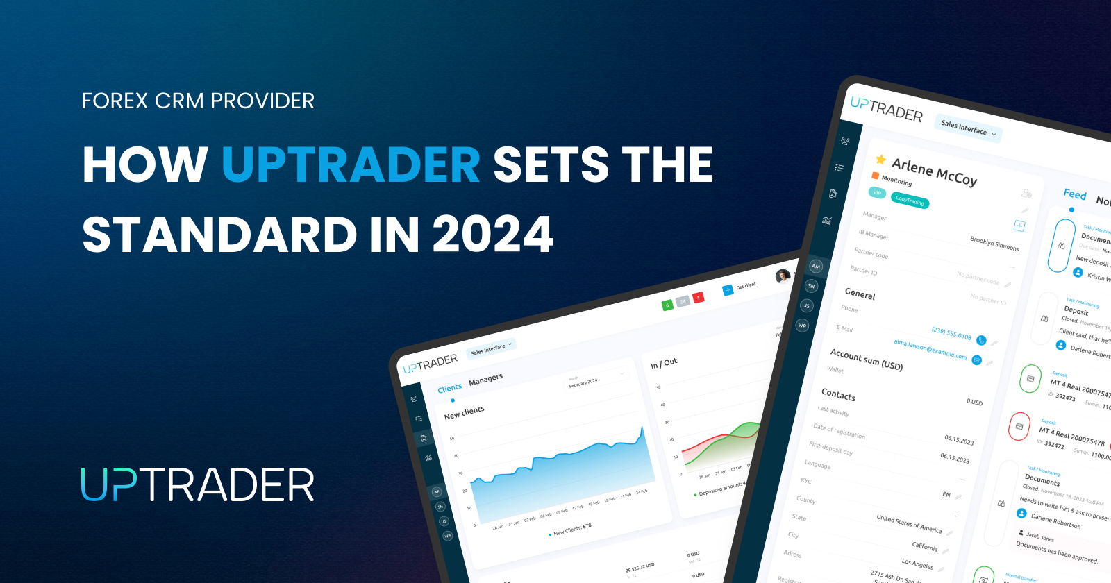 Forex CRM Provider: How UpTrader Sets the Standard in 2024