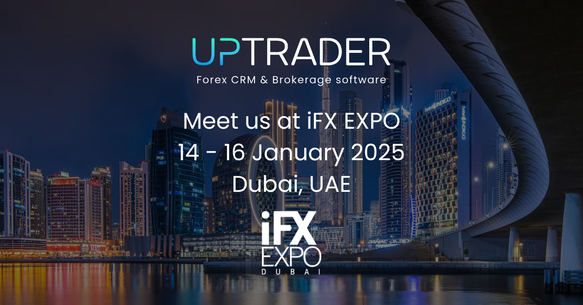 UpTrader Team at iFX EXPO Dubai 2025