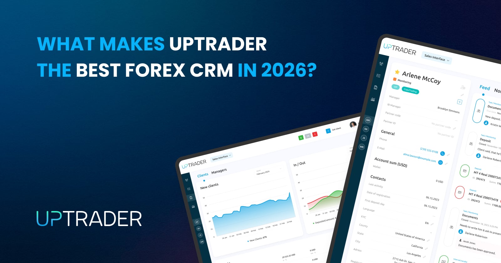 What Makes UpTrader the Best Forex CRM in 2026?