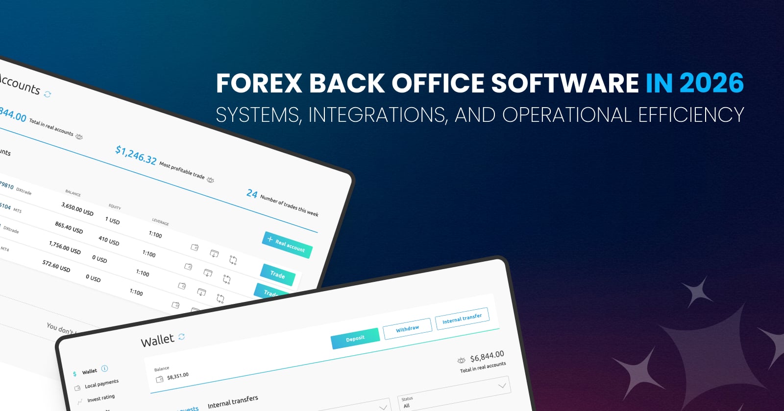 Forex Back Office Software in 2026: Systems, Integrations, and Operational Efficiency