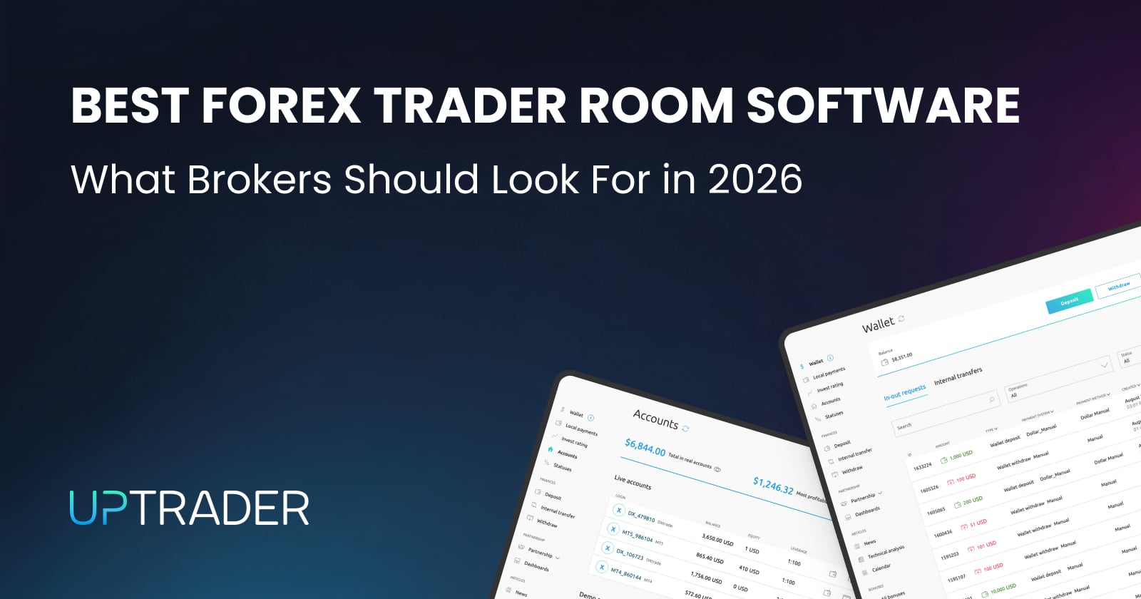 Best Forex Trader Room Software in 2026: What Brokers Should Look For