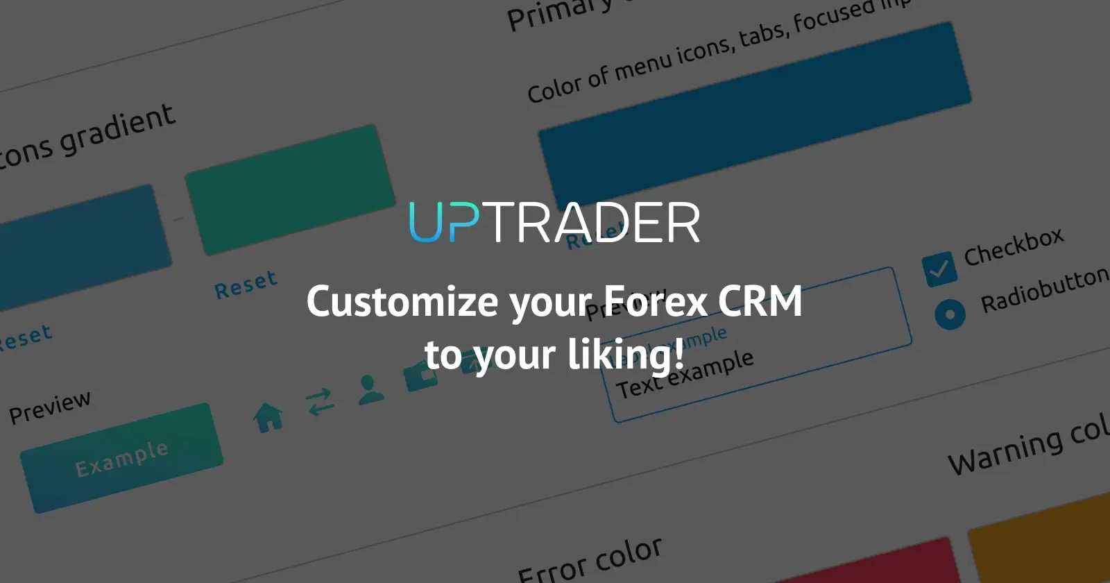 Customize your CRM to your liking!