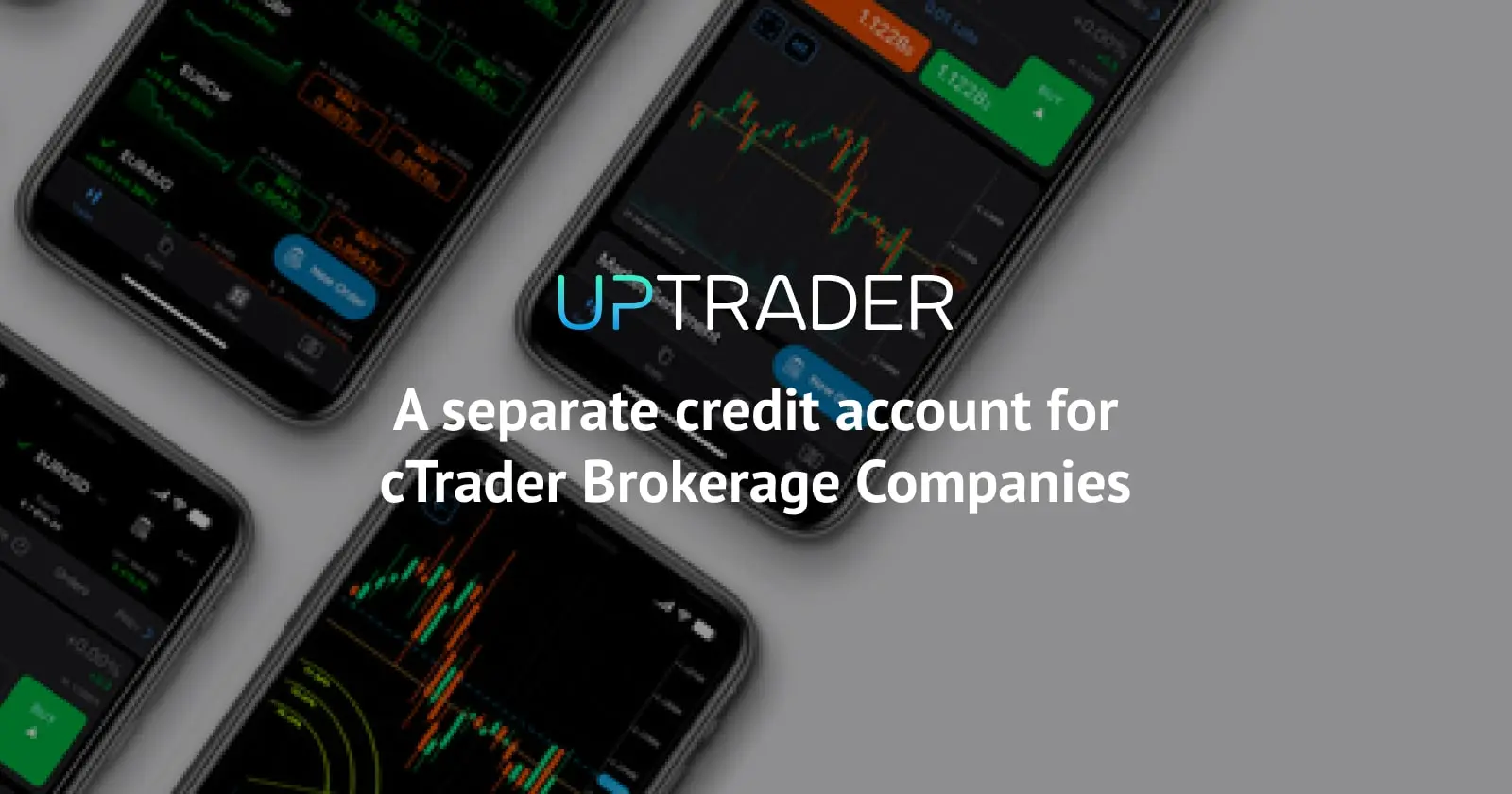 A separate credit account for cTrader Brokerage Companies
