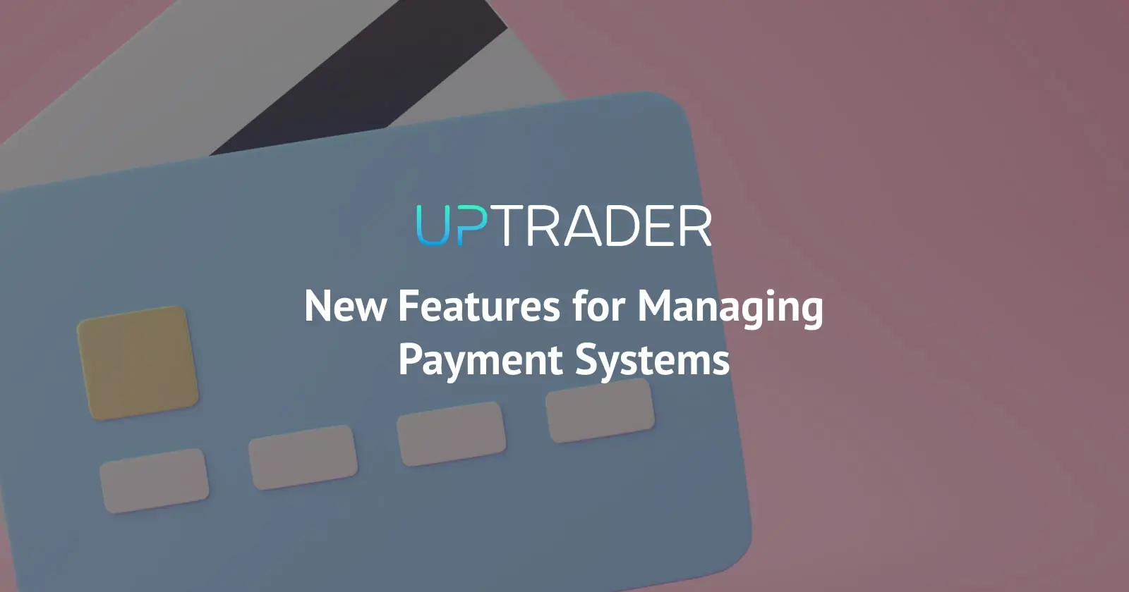 New Features for Managing Payment Systems