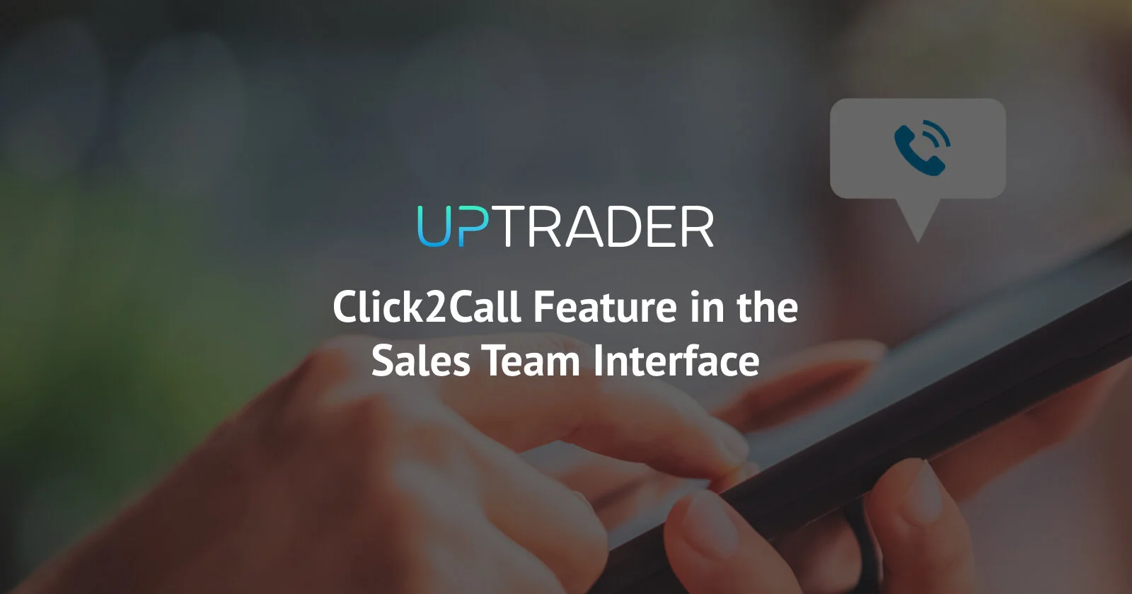 Click2Call Feature in the Sales Team Interface, set to launch in October 2023