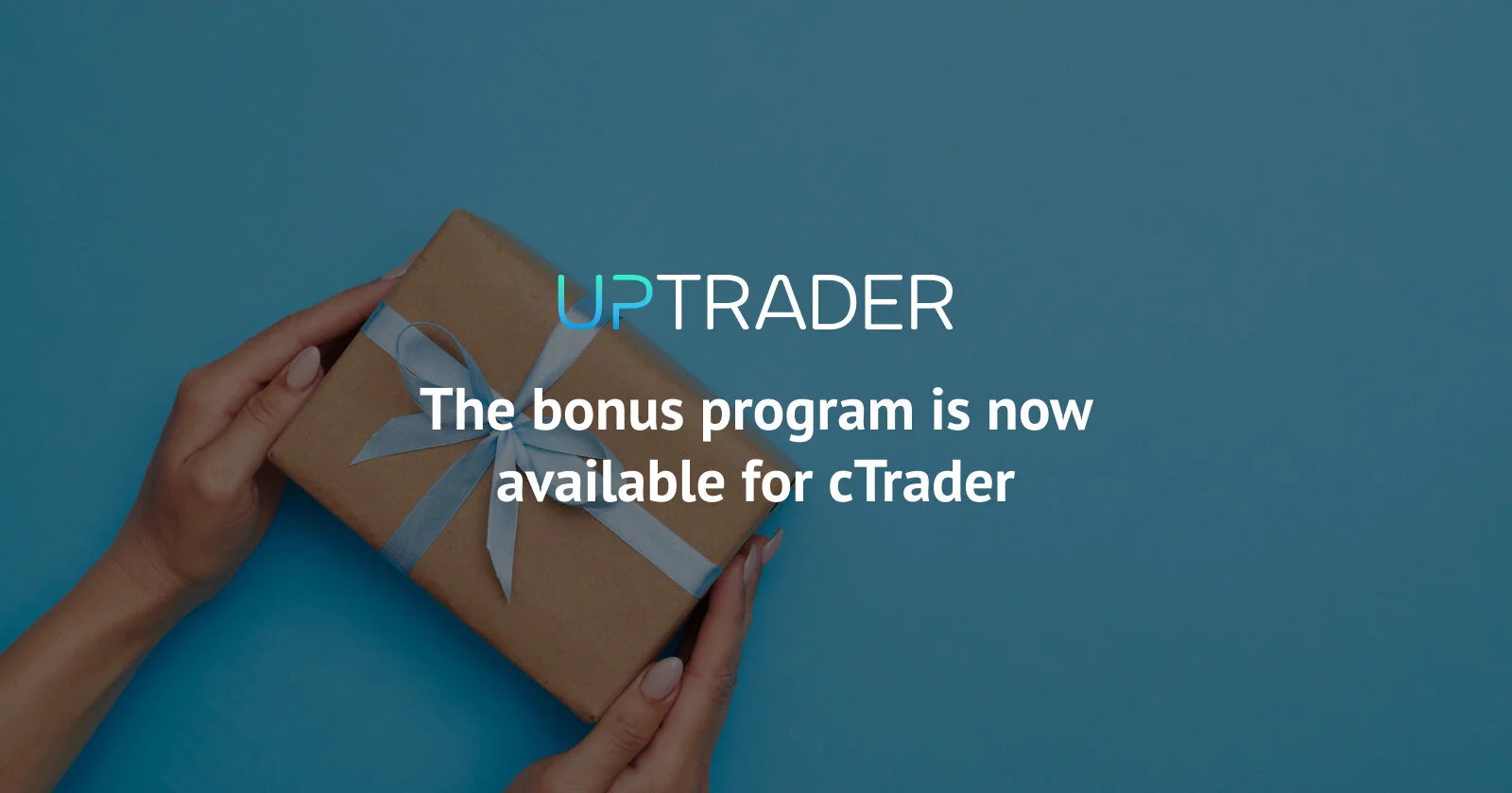The bonus program is now available for cTrader