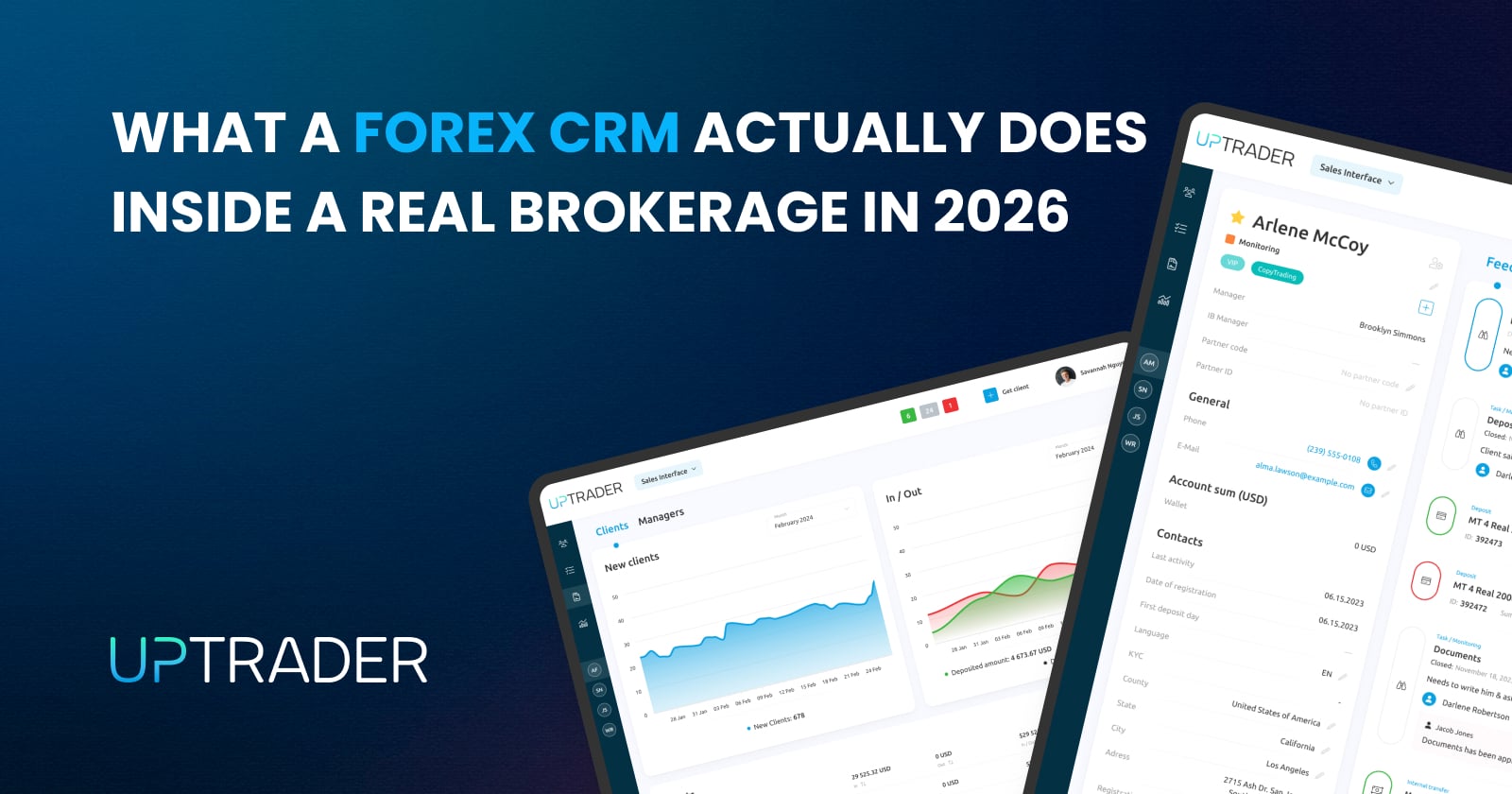 What a Forex CRM Actually Does Inside a Real Brokerage in 2026